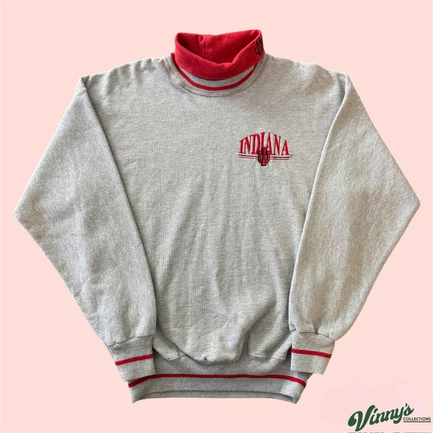 Vintage Legends Athletic NCAA Indiana Hoosiers College Sweatshirt Mens Medium