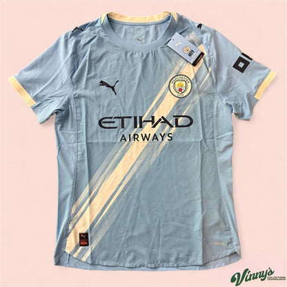 NWT 2025/26 Puma Manchester City Home Soccer Jersey Kit Mens Large
