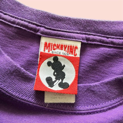 Vintage 1996 Walt Disney World Mickey Mouse 25th Anniversary Shirt Mens Large