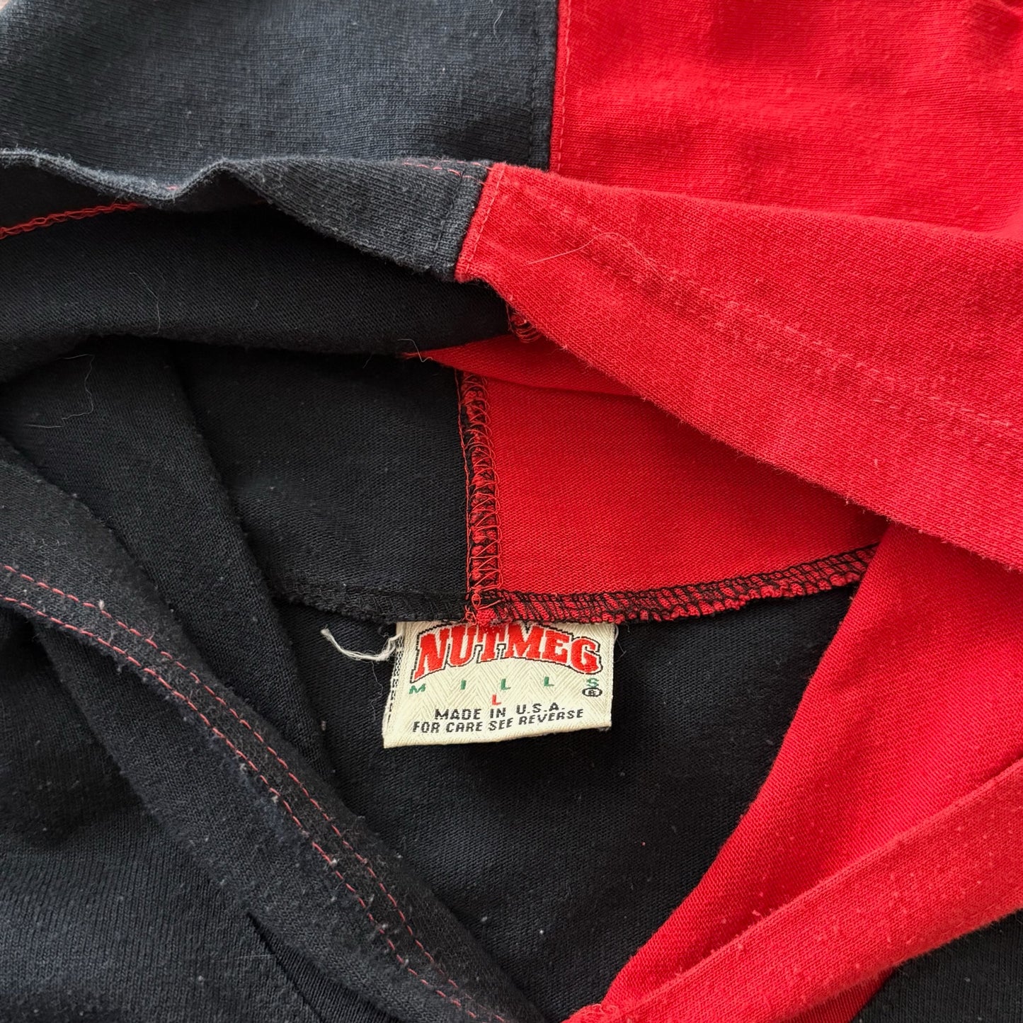 Vintage Nutmeg NBA Miami Heat Basketball Hoodie Shirt Mens Large