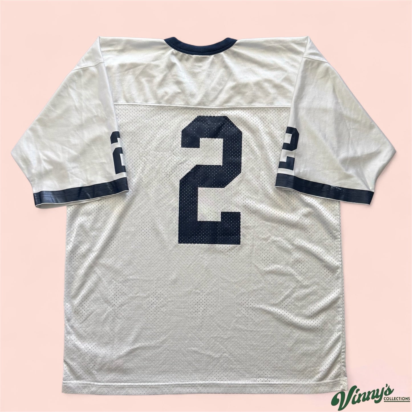 Vintage Nike NCAA Penn State Nittany Lions Football Jersey #2 Mens XL