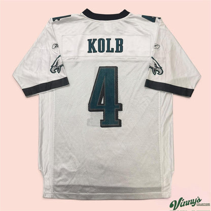 Vintage 00s Reebok NFL Philadelphia Eagles Kevin Kolb Football Jersey Mens Large