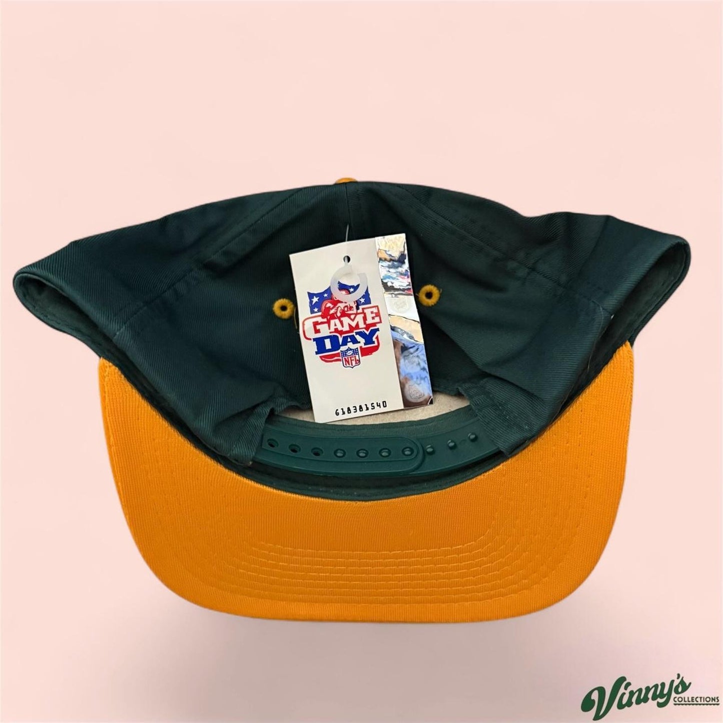 Vintage Game Day NFL Green Bay Packers Football Snapback Cap