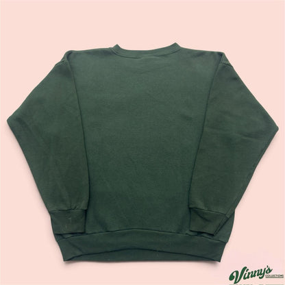 Vintage 90s Tultex Miami Hurricanes College Crewneck Sweatshirt Mens XL