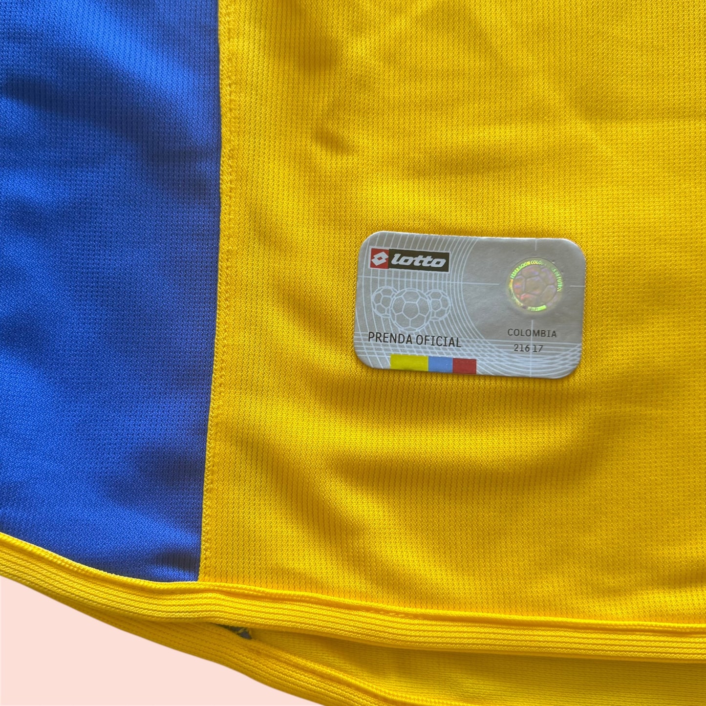 Vintage Lotto 2003 Colombia National Soccer Jersey Kit Mens Large