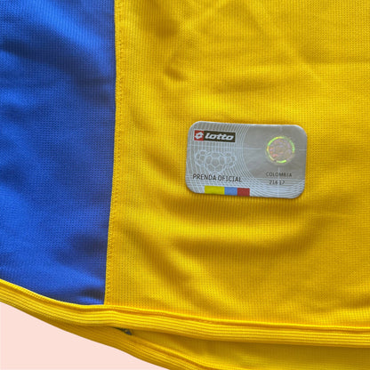 Vintage Lotto 2003 Colombia National Soccer Jersey Kit Mens Large