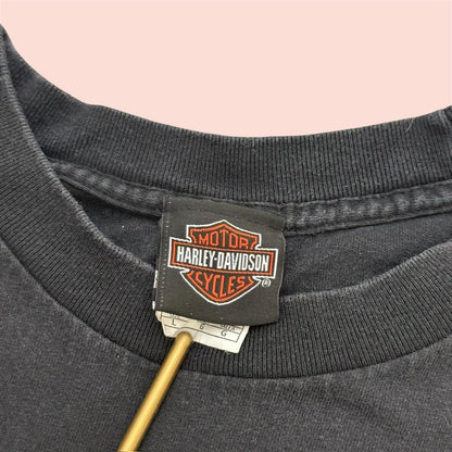 Vintage 00s Y2K Harley Davidson Bahamas Biker Shirt Mens Large
