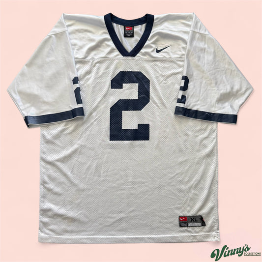 Vintage Nike NCAA Penn State Nittany Lions Football Jersey #2 Mens XL