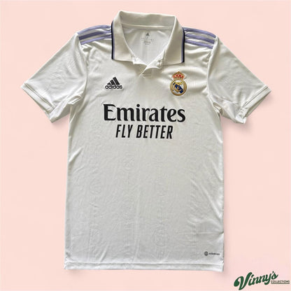 Adidas 2023/24 Real Madrid Home Soccer Jersey Kit Mens Small