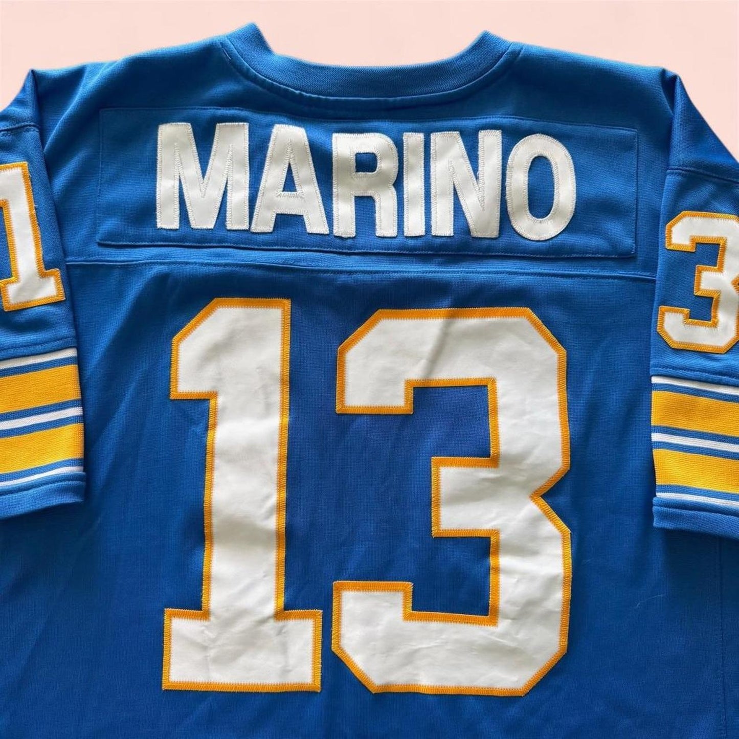 Vintage Adidas NCAA Pitt Panthers Dan Marino College Football Jersey Mens Medium