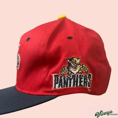Vintage 90s Starter NHL Florida Panthers Hockey Snapback Hat