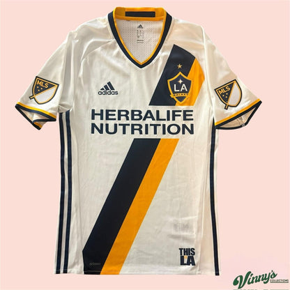 2016/17 Adidas MLS Los Angeles Galaxy Home Soccer Jersey Kit Mens Small