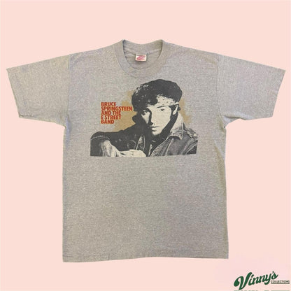 Vintage 80s Winterland Bruce Springsteen 1984 World Tour Shirt Mens XL