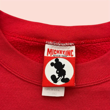 Vintage 90s Mickey 1996 Walt Disney World 25th Anniversary Sweatshirt Mens XL