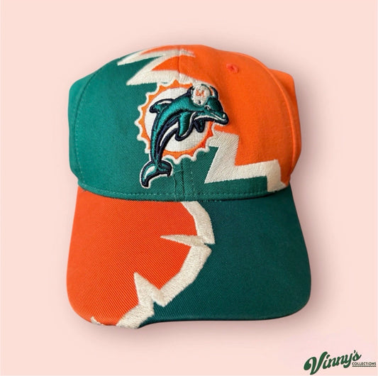 Vintage Reebok NFL Miami Dolphins Football Youth Strap Back Hat