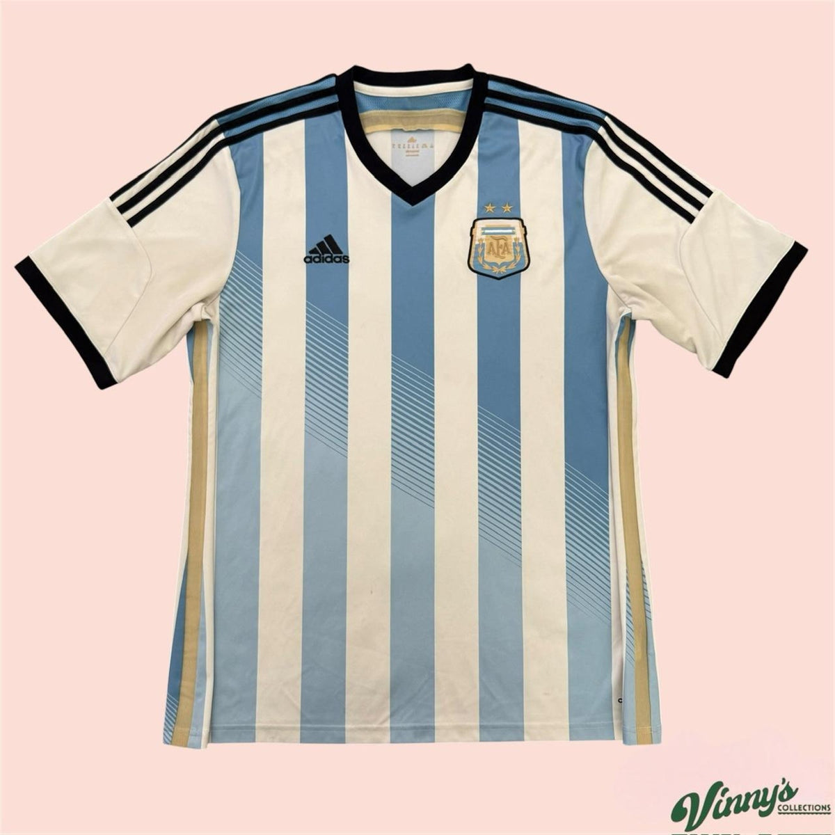Adidas 2014 Argentina National Team Soccer Jersey Mens Xl