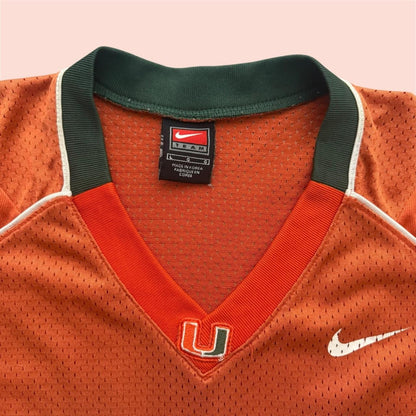 Vintage 00s Nike Miami Hurricanes #30 Football Jersey Mens Large