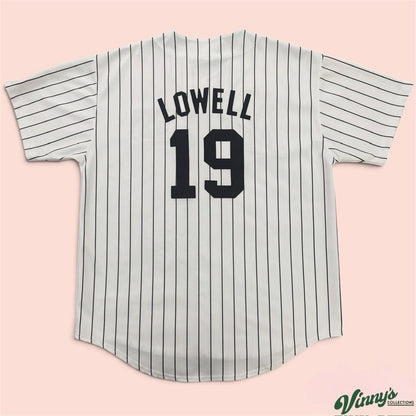 Vintage 00s Russell Athletic Florida Marlins Mike Lowell Baseball Jersey Mens XL