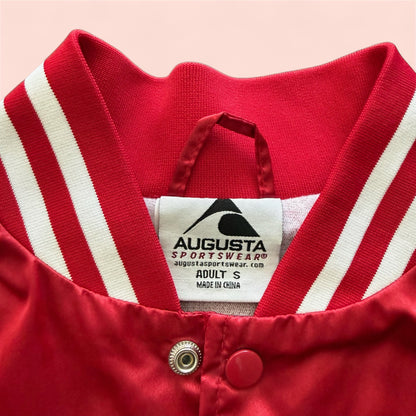 Vintage Augusta Sportswear Pabst Blue Ribbon Beer PBR Bomber Jacket Mens Small