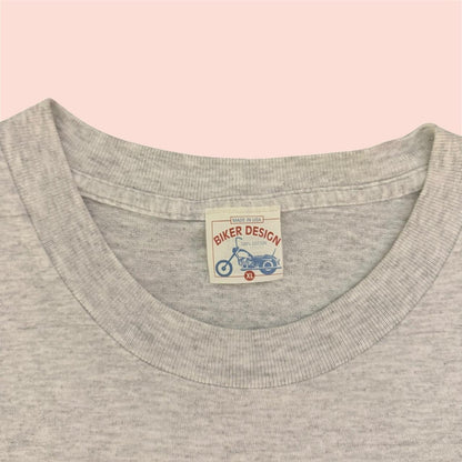 Vintage 90s Biker Design 1997 Biketober Fest Daytona Beach Shirt Mens XL