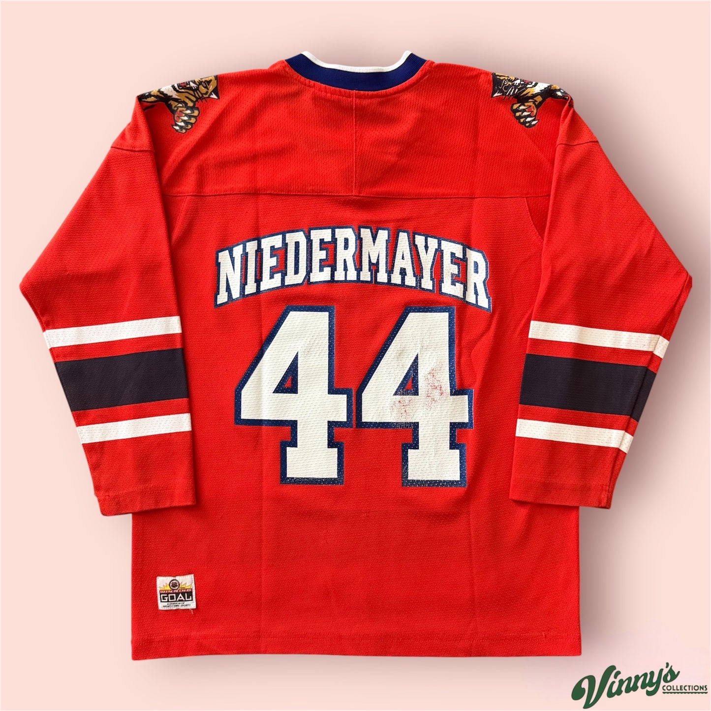 Vintage Florida Panthers Rob Niedermayer Hockey Jersey Youth Kids Large