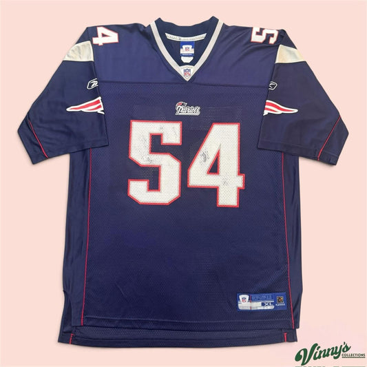 Vintage Reebok NFL New England Patriots Teddy Bruschi Football Jersey Mens XL