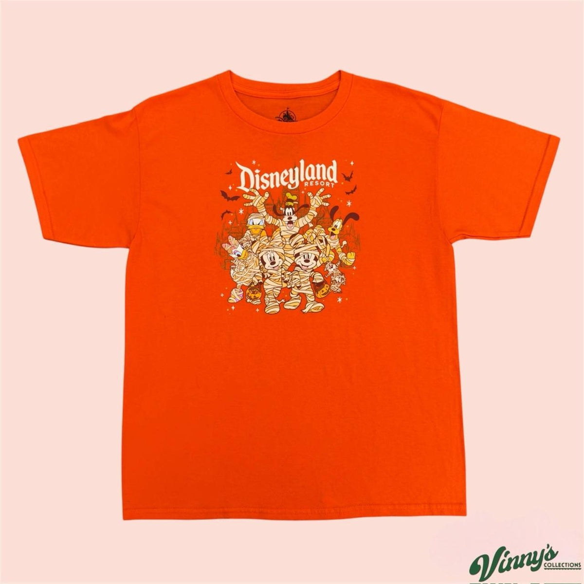 Disney Disneyland Resort Mickey & Friends Mummy Halloween Shirt Mens XL