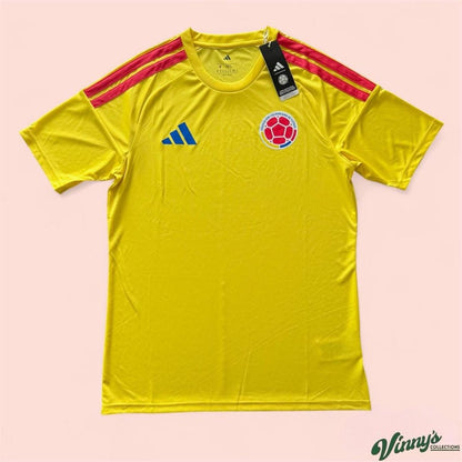 NWT Adidas Colombia National Home Soccer Jersey Kit Mens Medium