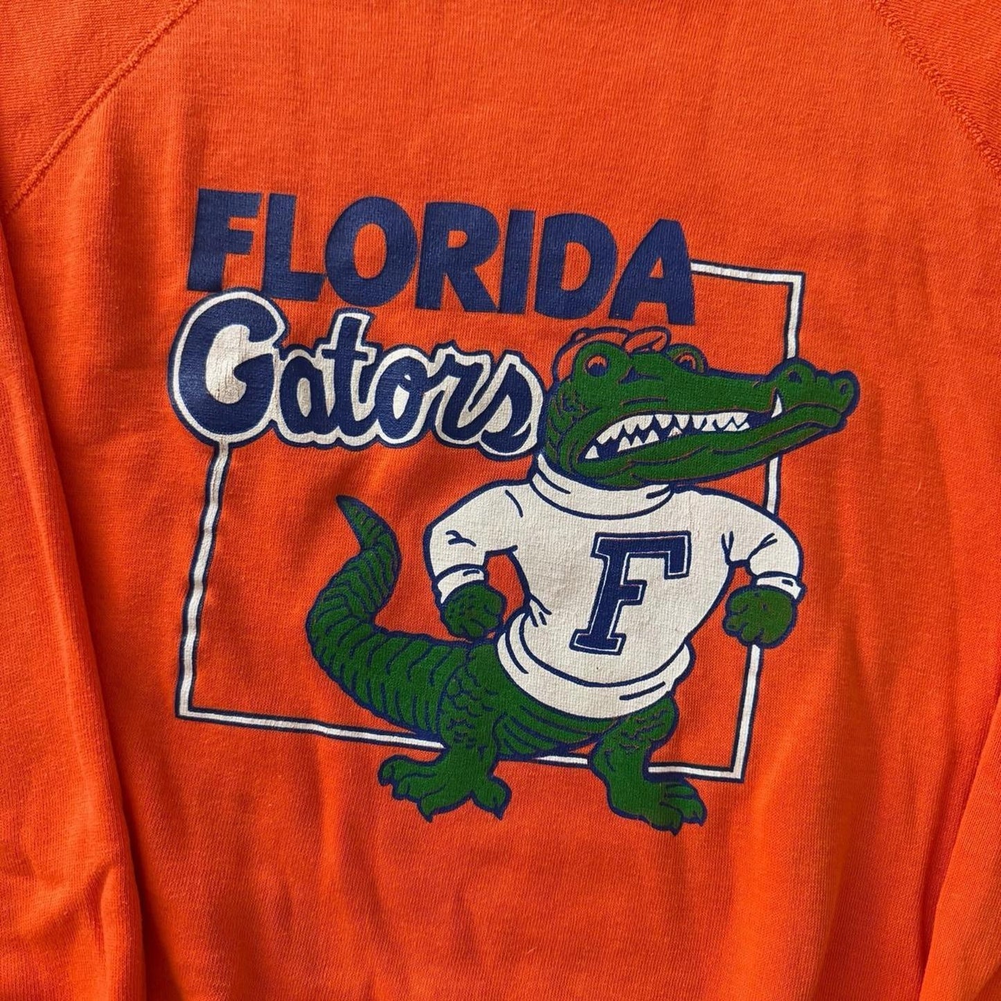 Vintage 80s Bassett Walker Florida Gators College Crewneck Sweatshirt Mens XL