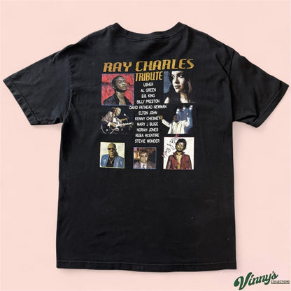 Vintage Ray Charles Tribute 2004 Staples Center Shirt Mens Large