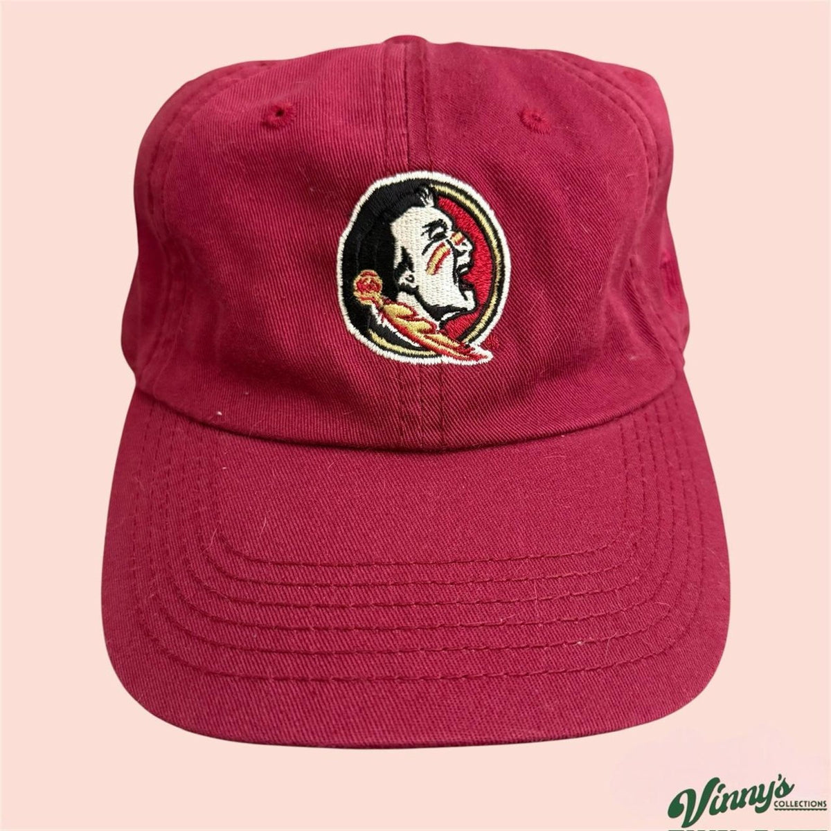 Top of the World FSU Florida State Seminoles College Dad Strapback Hat