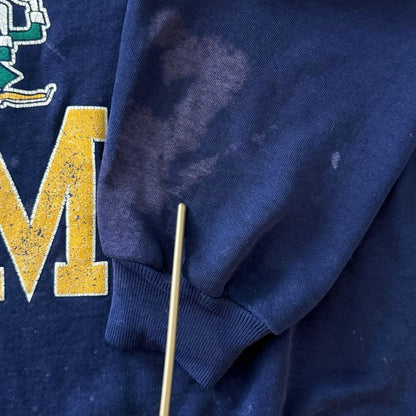 Vintage 90s Notre Dame Fighting Irish College Crewneck Sweatshirt Mens XL