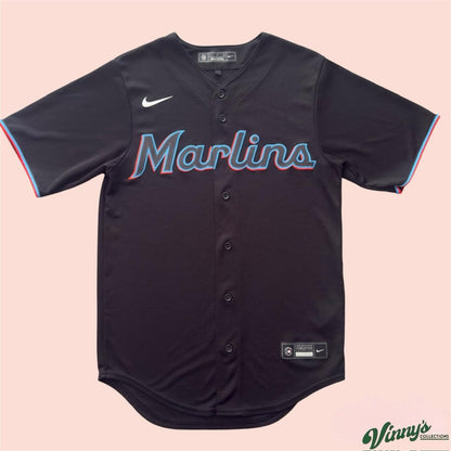 Nike MLB Miami Marlins Baseball Jersey Mens Small