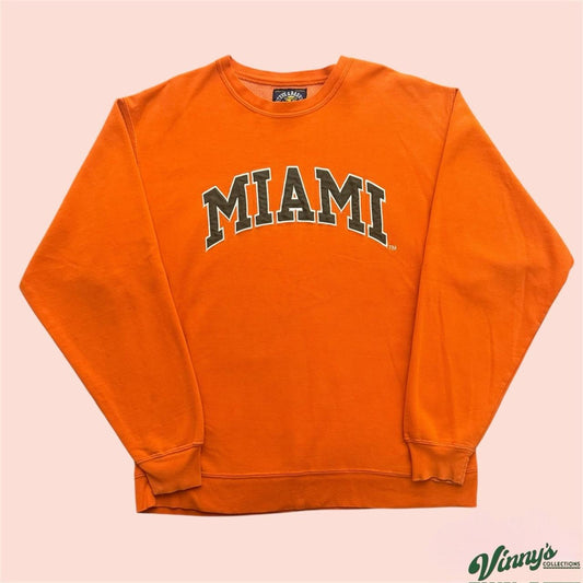 00s Steve & Barry’s Miami Hurricanes College Sweatshirt Mens Large