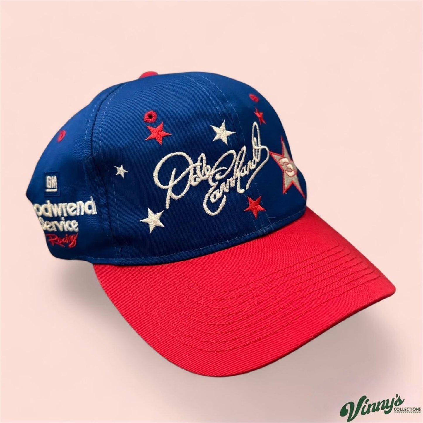Vintage 90s NASCAR Dale Earnhardt Racing Snapback Hat
