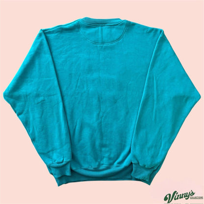 Vintage 90s Majestic NFL Miami Dolphins Crewneck Sweatshirt Mens Large