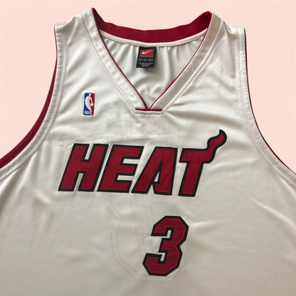 Nike NBA Miami Heat Dwyane Wade Basketball Jersey Mens 56 3XL