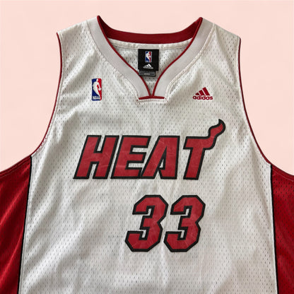 Adidas NBA Miami Heat Alonzo Mourning Basketball Jersey Mens Medium