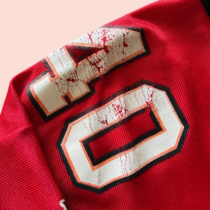 Logo Athletic NFL Tampa Bay Buccaneers Mike Alstott Red Jersey Mens Large