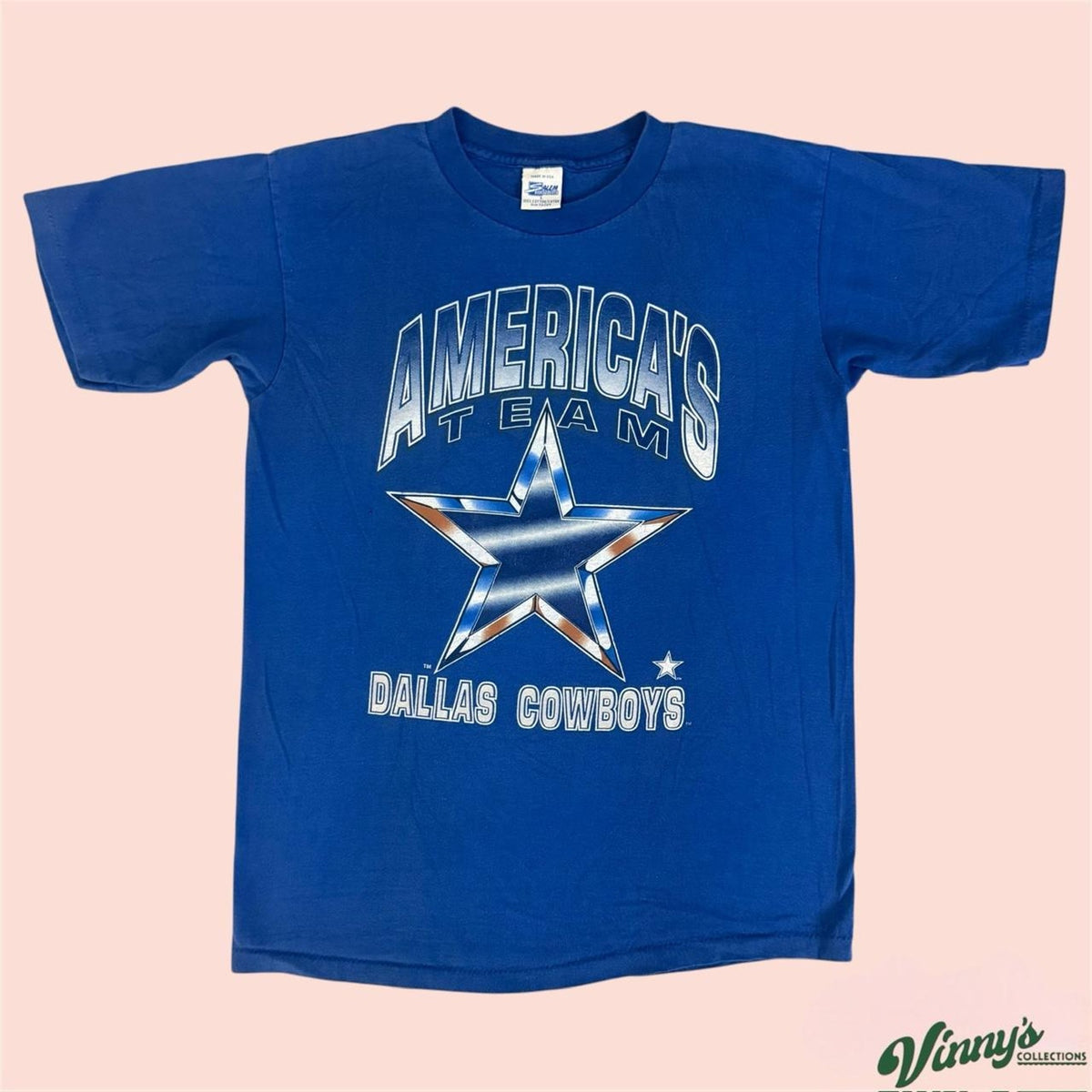 Vintage 90s Salem Sportswear NFL Dallas Cowboys Football Shirt Mens Large