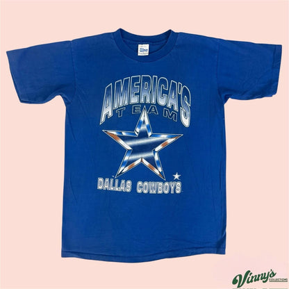 Vintage 90s Salem Sportswear NFL Dallas Cowboys Football Shirt Mens Large