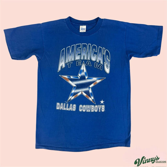 Vintage 90s Salem Sportswear NFL Dallas Cowboys Football Shirt Mens Large