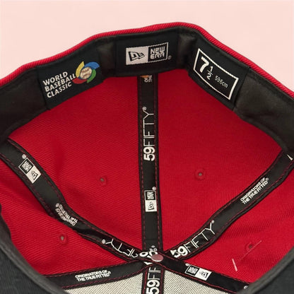 New Era Cuba World Baseball Classic WBC Fitted Hat 7 1/2