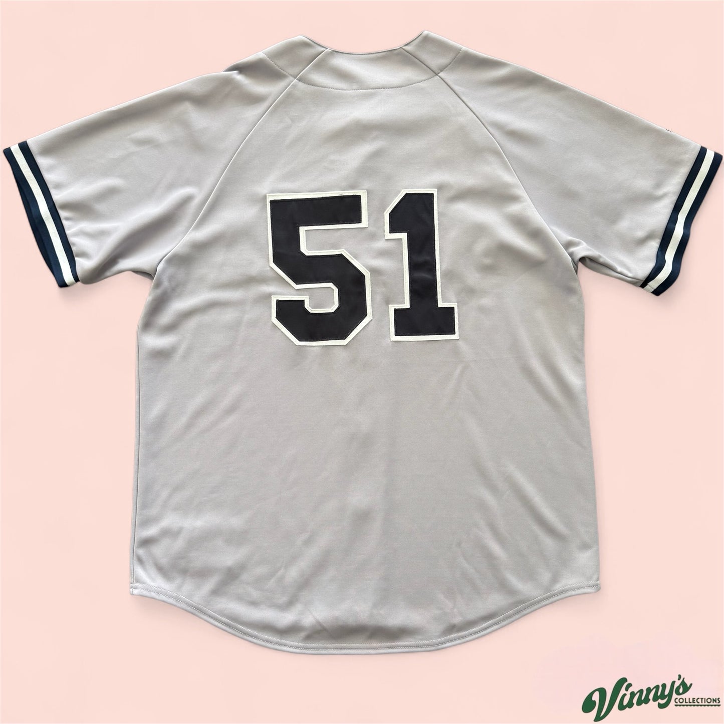 Majestic MLB New York Yankees Bernie Williams Baseball Jersey Mens XL