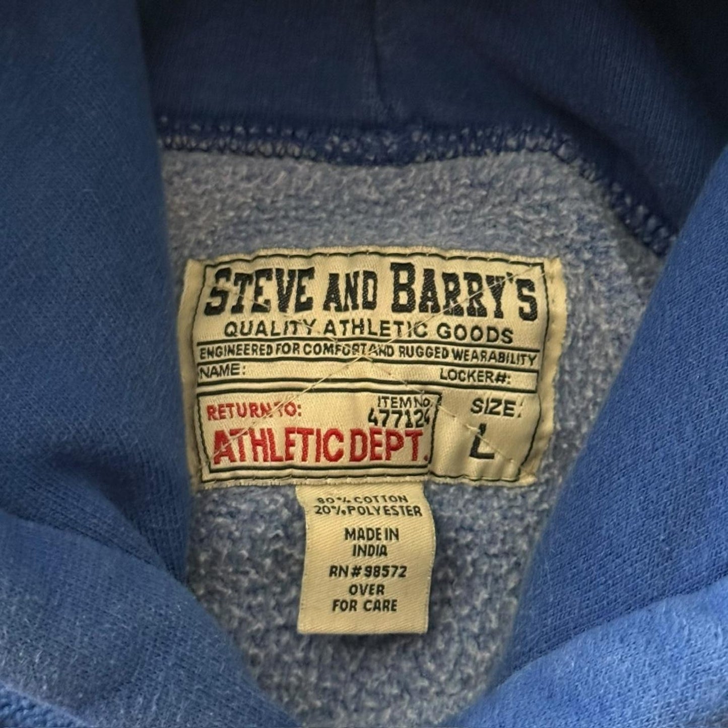 Vintage 00s Steve & Barry's NCAA Florida Gators College Hoodie Mens Large