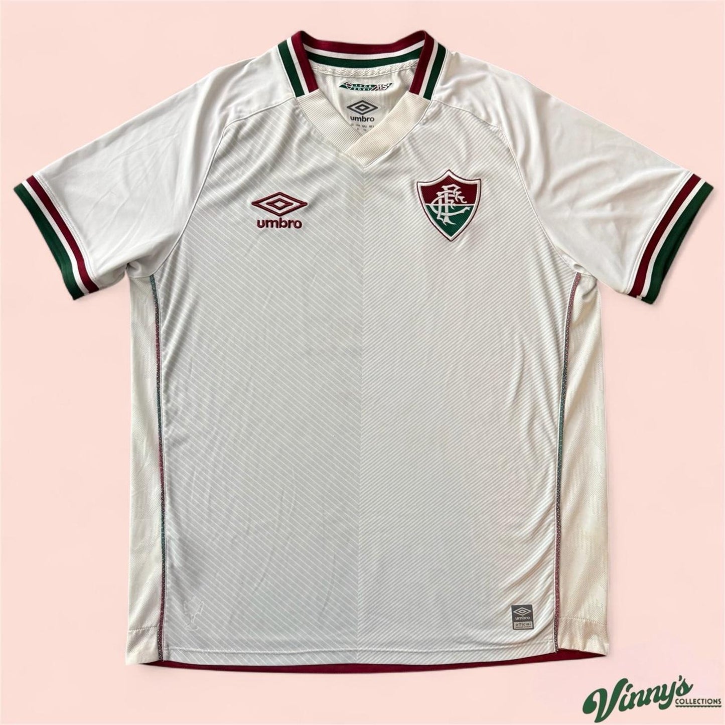 Umbro 2021/22 Fluminense 115 Year Anniversary Away Soccer Jersey Kit Mens XL