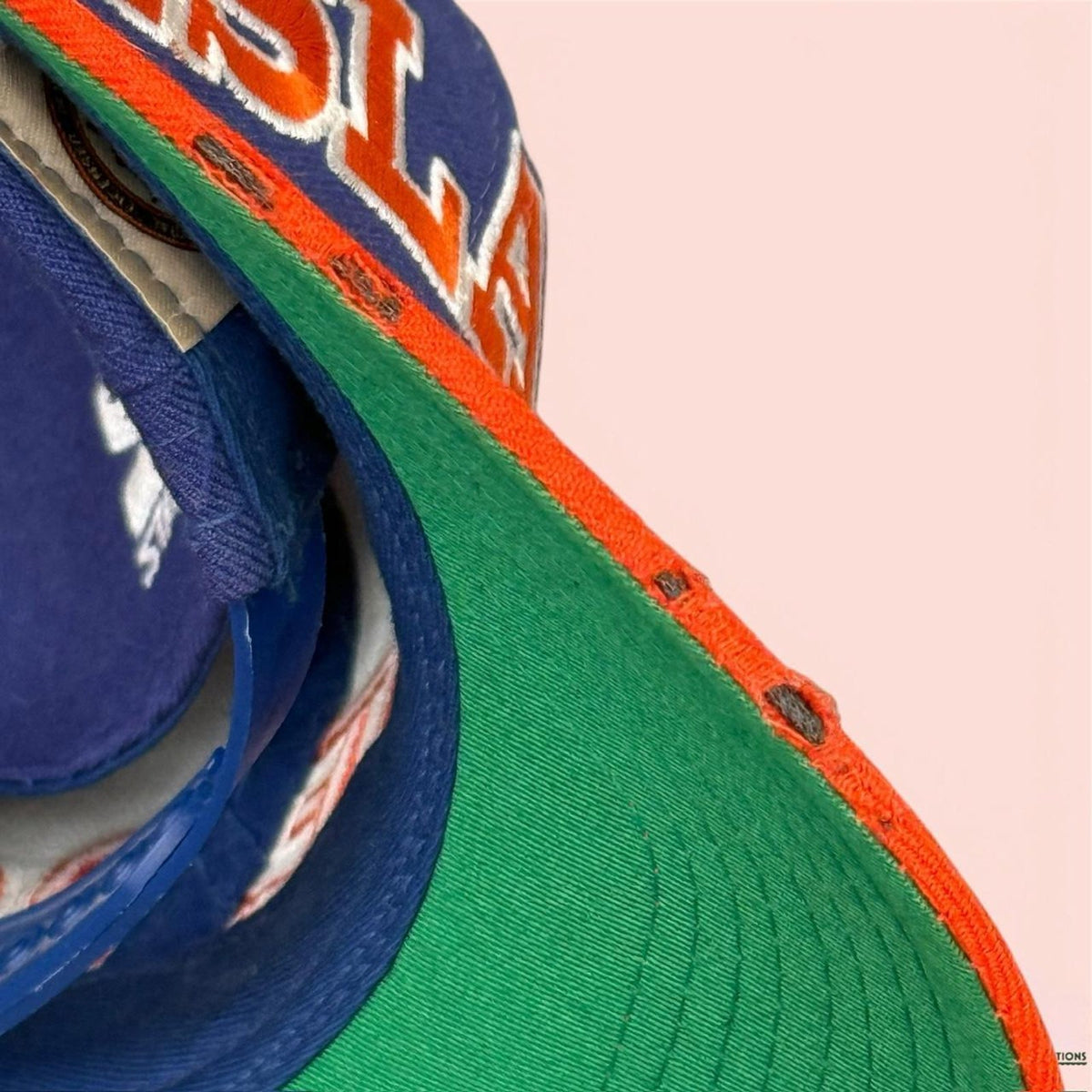 Vintage 90s Starter Wool Tri Power New York Islanders Hockey Snapback Hat