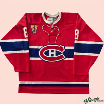 Vintage CCM NHL Montreal Canadiens Hockey Jersey Mens XL