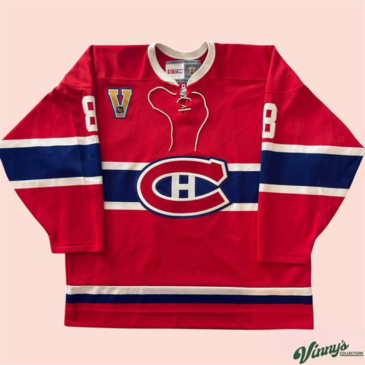 Vintage CCM NHL Montreal Canadiens Hockey Jersey Mens XL