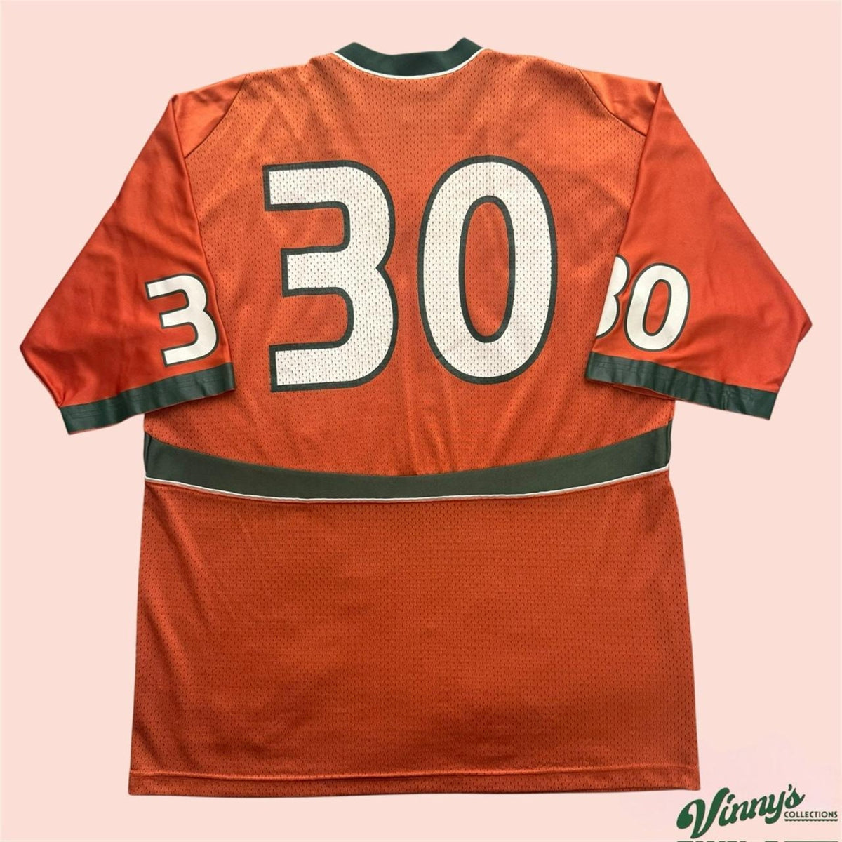 Vintage 00s Nike Miami Hurricanes #30 Football Jersey Mens Large